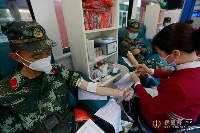 Blood bank shortage! Armed police officers and soldiers stationed in Shenzhen donated more than 100,000 ml of blood news picture1Zhang
